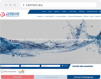 Sito web di Cemon